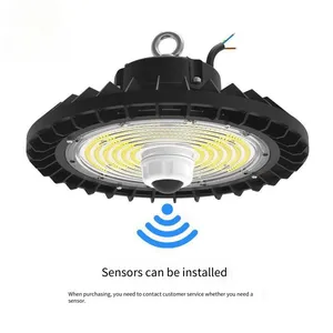 200w Led Ufo High Bay Light With Microwave Sensor, Waterproof Ceiling Light for Industrial Lighting in Warehouses and Factories thumbnail-4