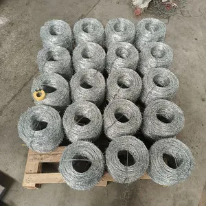 High-Safety Hot Sale Barbed Wire Razor Barbed Wire Galvanized Barbed Wire thumbnail-6
