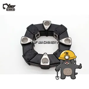 LR001D2140 Excavator Engine Hydraulic Pump Coupling Shock Absorber Rubber thumbnail-2