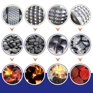 Coconut Shell Wood Charcoal Ball Briquette Machine EPC thumbnail-3