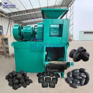High Pressure Tailings Slag Ball Pressing Machine Charcoal Powder Briquettes Machine Dry Powder Briquette Making Machine EPC thumbnail-1