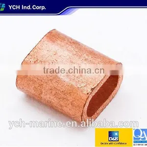 Brass Oval Swage Sleeve thumbnail-1