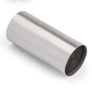 Factory Supply Gasoline Motorcycle Universal Catalytic Converter Three Way Catalyst With Metal Honeycomb Substrate thumbnail-2