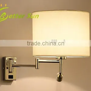 Linen Fabric LED Wall Lack Light/Wall Bracket Light Fitting/Indoor Wall Light Quality Choice thumbnail-5