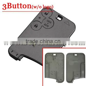 Best Quality Replacement 3 Button Remote Key Card Shell Case Fob W/O Logo For Renault Laguna thumbnail-1