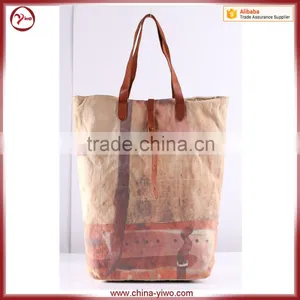 Custom Vintage Fashion Canvas Messenger Bag Supplier's Choice thumbnail-1