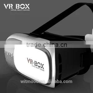 VR BOX 3D Video Glasses Virtual Reality Headset for 3D Moives And Games Support 4.7" - 6.0" Mobile Phone vr 3d Glasses thumbnail-1