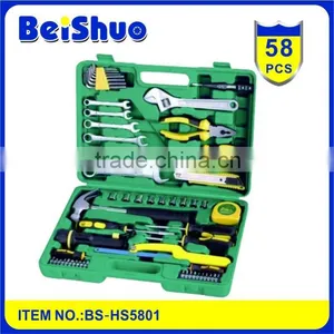 58pc Household Hand Tool Set/Repair Tool/Hand Tool Kit/BS-HS5801 thumbnail-1