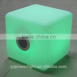 Rechargeable LED Cube With Bluetooth Speaker Stereo YXF-4040B thumbnail-1
