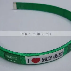 I Love SAUDI ARABIA Hair Jewelry,I Love SAUDI ARABIA Fans Product,promotional Fans Gift thumbnail-1