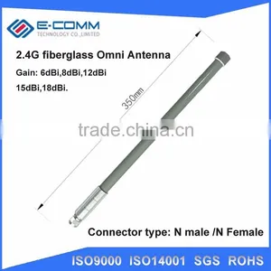 Hot Salel!! 2.4ghz 8dBi Omni Fiberglass Antenna for Wireless Supervising System thumbnail-1