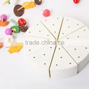 Wooden Toy Cake Playing Kitchen Set thumbnail-1