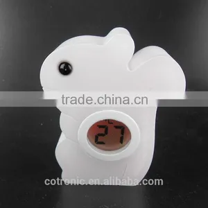 Baby Room Thermometer Color Changing LED Night Light thumbnail-2