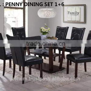 Dining Set , Dining Table , Dining Chair , Penny thumbnail-1