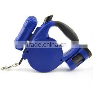 Wholesale Cheap Plain Color Smart Lighted Retractable Dog Leash thumbnail-4