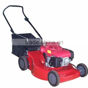 21" Hand Push Gasoline Lawn Mower With Bag Grass Cutter and Garden Tools (CJ21TZSH55) thumbnail-1