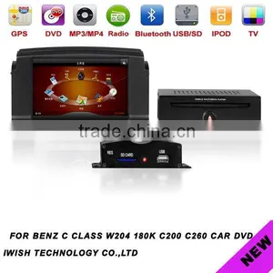 6.2 Inch Car Dvd Radio for Benz C CLASS W204(180KC200C260) thumbnail-1