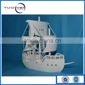 Pretty Boat Mockup by CNC Machining and Painting thumbnail-1