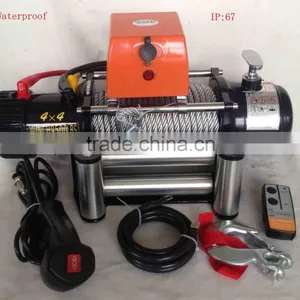 NEW 9500lb WATERPROOF 4x4 Winch Aluminum Control Box thumbnail-1