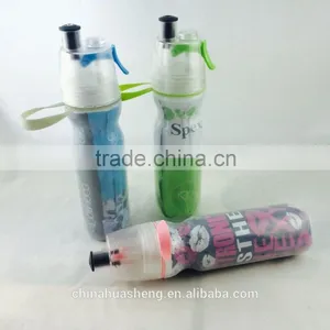 500ml Double Wall PE Clear Mist &sip Cool-Keeping Water Bottle thumbnail-4
