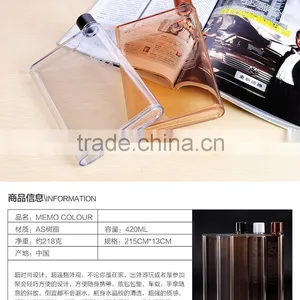 15 oz A5 Memo Portable Water Bottle TRITAN Water Bottle thumbnail-2