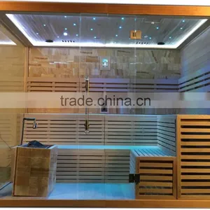Loss Weight Ceramic Heater Hemlock Sauna Room (4persons) thumbnail-1