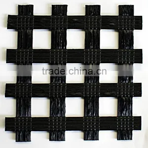 Polyester Uniaxial Geogrid Used for Earth Retaining Wall thumbnail-3