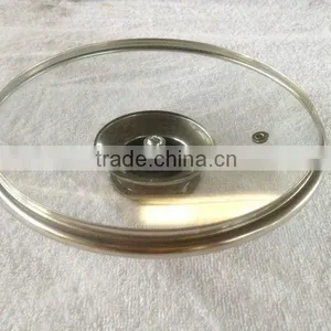 Fashion Beautiful Good Qulality New Style Tempered Glass Pot Lid for Cookware thumbnail-1