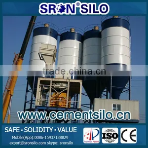 SRON Brand Detachable 200 Ton Cement Silo,Steel Cement Silo With Good Air-tightness Performence thumbnail-1