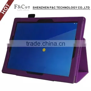 Premium Leather Flip Tablet Leather Case Soft Case for Google Pixe C With Stand thumbnail-1