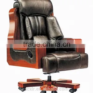 2015Hot Sell Luxury Leather Heated Office Chair thumbnail-1