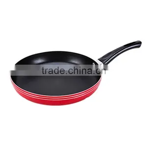OEM & ODM Accepted Aluminum Cooking Pan Frying Skillet Pan Pizza Pan Egg Pan thumbnail-1
