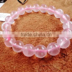 My Girl Friend Gift Lucky Precious Gemstone Bracelet Love Expressive Gift Rose Quartz Bracelet thumbnail-3