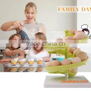 Plastic Kitchen Rack of Smart Design Great for Eggs and Fruits thumbnail-5
