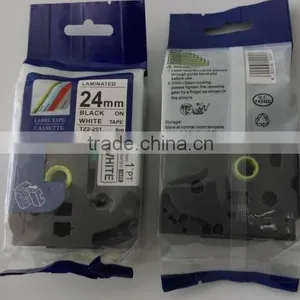 Compatible Label Printer Ribbon TZE-251 Used For Brother Label Printer thumbnail-1