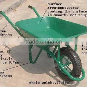 China Wholesale Heavy Duty Industrial Wheelbarrow for Sale WB5400 thumbnail-6