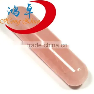 Natural Rose Quartz Crystal Massager Wands,crystal Healing Wands thumbnail-1