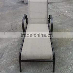 Outdoor Polyurethane Polyethylene Pool Chaise Chair Sun Lounger thumbnail-1