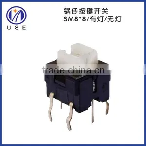 8mm Touch/ Tact Switch With Light thumbnail-1