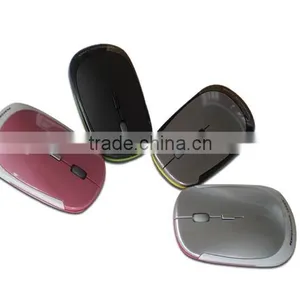 2.4Ghz Wireless Slim Clever Optical Laser Magic Mouse Mice For PC Desktop Mac thumbnail-3