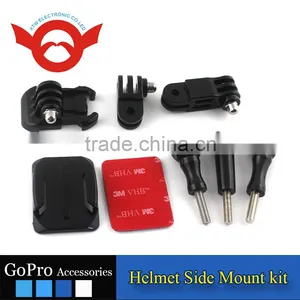 2016 Hot Selling Gopro Accessories Helmet Side Mount Kit With Curved Adhesive Side Mount for GoPro Hero 4/3+/3/2/1 thumbnail-1