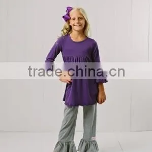 The Popular Kids Clothing Sets,girls Outfit,single Color Baby Clothing.2015 Fashion Clothing Sets,Wholesale Children's Outfit thumbnail-3