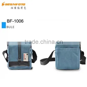 Besnfoto BN-1006 Army Green Multifunctional Canvas Cheap Camera Bag for Men thumbnail-3