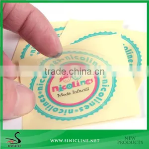 Sinicline Waterproof Transparent Self Adhesive Sticker Label / Die Cut Sticker / Clear Vinyl Sticker Quality Choice thumbnail-1