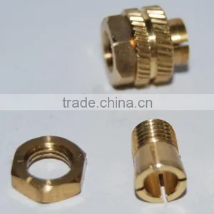 Cnc Lathe Fasteners Sleeve Nuts, Data Communication Hardware Eye Bolt and Nut thumbnail-1