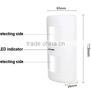 2015 Newest Pet Immunity Wireless Wide Angle PIR Motion Sensor Operated by DC3V thumbnail-5