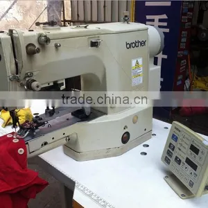 Used Brother 430D Jean High Speed Button Sewing Machine thumbnail-2