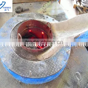 Fast Coreless Induction Melting Aluminum Furnace thumbnail-1