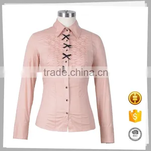 Hot Selling Elegant Long Sleeve Ladies Formal Office Western Woman Wear thumbnail-1