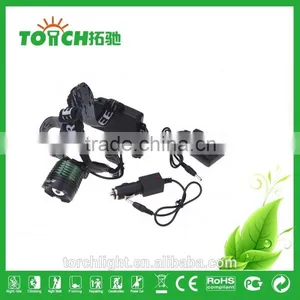 Super Waterproof XM-L T6 10 w LED Headlamp Flashlight 18650 Battery Powered Head Light Lamp Torch Lantern For Hunting Camping thumbnail-3